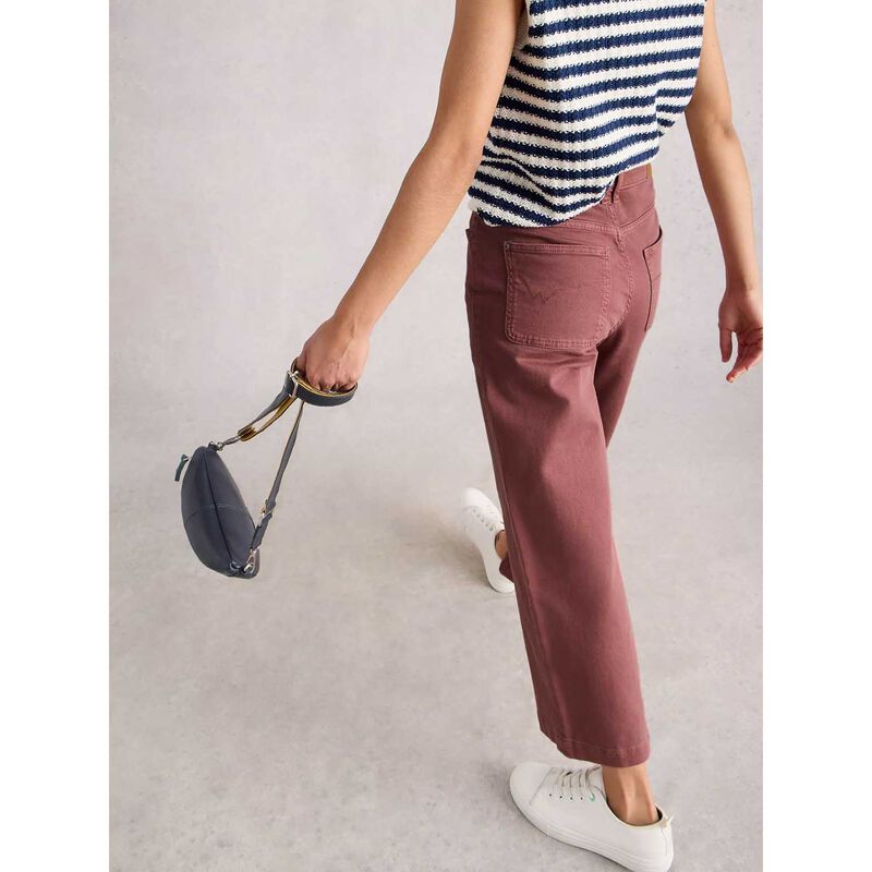 White Stuff Tia Wide Leg Crop Jean image number 1